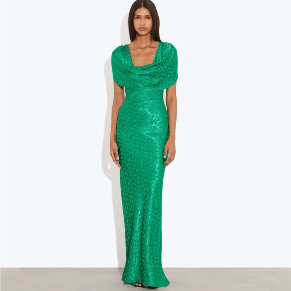Rat & Boa Odessa Green Maxi Dress